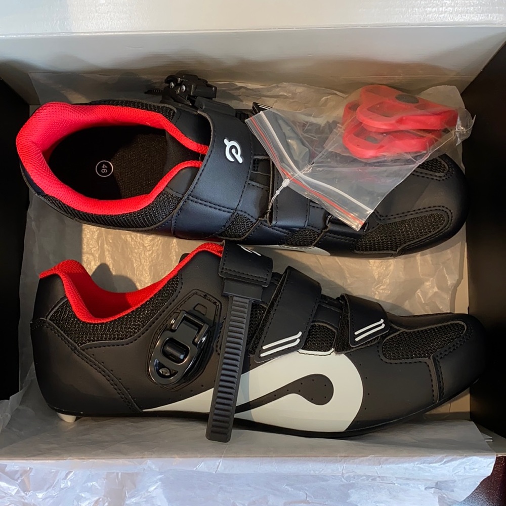 Peloton Cycling Shoes Size 46 with Cleats